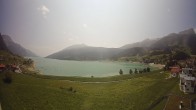 Archiv Foto Webcam Reschen - Blick auf den Reschensee 13:00