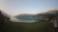 Archiv Foto Webcam Reschen - Blick auf den Reschensee 06:00