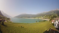 Archiv Foto Webcam Reschen - Blick auf den Reschensee 07:00