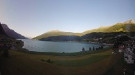 Archiv Foto Webcam Reschen - Blick auf den Reschensee 06:00
