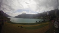 Archiv Foto Webcam Reschen - Blick auf den Reschensee 13:00