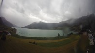 Archiv Foto Webcam Reschen - Blick auf den Reschensee 15:00