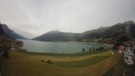 Archiv Foto Webcam Reschen - Blick auf den Reschensee 06:00