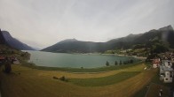 Archiv Foto Webcam Reschen - Blick auf den Reschensee 07:00