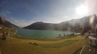 Archiv Foto Webcam Reschen - Blick auf den Reschensee 17:00