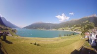 Archiv Foto Webcam Reschen - Blick auf den Reschensee 07:00