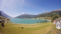 Archiv Foto Webcam Reschen - Blick auf den Reschensee 09:00