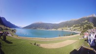 Archiv Foto Webcam Reschen - Blick auf den Reschensee 07:00