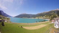 Archiv Foto Webcam Reschen - Blick auf den Reschensee 09:00
