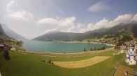 Archiv Foto Webcam Reschen - Blick auf den Reschensee 09:00