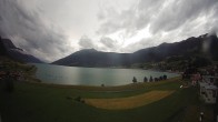 Archiv Foto Webcam Reschen - Blick auf den Reschensee 17:00