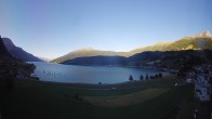 Archiv Foto Webcam Reschen - Blick auf den Reschensee 06:00