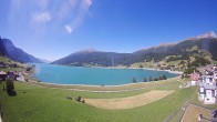 Archiv Foto Webcam Reschen - Blick auf den Reschensee 09:00