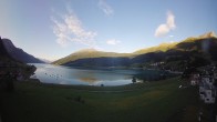 Archiv Foto Webcam Reschen - Blick auf den Reschensee 06:00