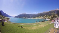 Archiv Foto Webcam Reschen - Blick auf den Reschensee 09:00