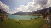 Archived image Webcam View to the Lake Resia 13:00