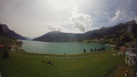 Archived image Webcam View to the Lake Resia 13:00