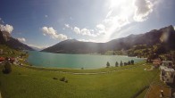 Archived image Webcam View to the Lake Resia 15:00