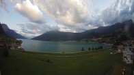 Archiv Foto Webcam Reschen - Blick auf den Reschensee 19:00