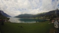 Archiv Foto Webcam Reschen - Blick auf den Reschensee 07:00