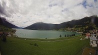 Archiv Foto Webcam Reschen - Blick auf den Reschensee 09:00