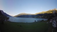 Archiv Foto Webcam Reschen - Blick auf den Reschensee 06:00