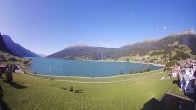 Archiv Foto Webcam Reschen - Blick auf den Reschensee 07:00