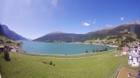 Archiv Foto Webcam Reschen - Blick auf den Reschensee 09:00