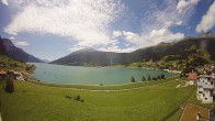 Archiv Foto Webcam Reschen - Blick auf den Reschensee 11:00