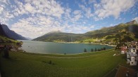 Archiv Foto Webcam Reschen - Blick auf den Reschensee 07:00