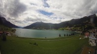 Archiv Foto Webcam Reschen - Blick auf den Reschensee 11:00