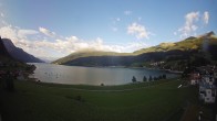 Archiv Foto Webcam Reschen - Blick auf den Reschensee 06:00