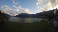 Archiv Foto Webcam Reschen - Blick auf den Reschensee 19:00