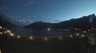 Archiv Foto Webcam Reschen - Blick auf den Reschensee 21:00
