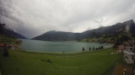 Archiv Foto Webcam Reschen - Blick auf den Reschensee 17:00