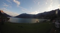 Archiv Foto Webcam Reschen - Blick auf den Reschensee 19:00