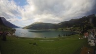 Archiv Foto Webcam Reschen - Blick auf den Reschensee 06:00