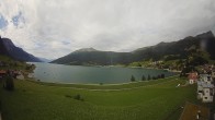 Archiv Foto Webcam Reschen - Blick auf den Reschensee 07:00