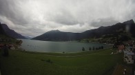 Archiv Foto Webcam Reschen - Blick auf den Reschensee 09:00