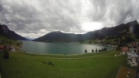 Archiv Foto Webcam Reschen - Blick auf den Reschensee 15:00