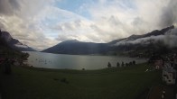 Archiv Foto Webcam Reschen - Blick auf den Reschensee 06:00