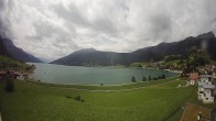 Archiv Foto Webcam Reschen - Blick auf den Reschensee 11:00