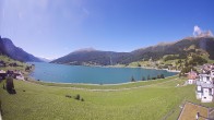 Archiv Foto Webcam Reschen - Blick auf den Reschensee 09:00