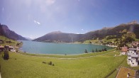 Archiv Foto Webcam Reschen - Blick auf den Reschensee 11:00