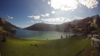 Archiv Foto Webcam Reschen - Blick auf den Reschensee 15:00
