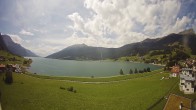 Archiv Foto Webcam Reschen - Blick auf den Reschensee 11:00