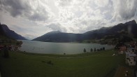 Archiv Foto Webcam Reschen - Blick auf den Reschensee 13:00