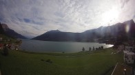 Archiv Foto Webcam Reschen - Blick auf den Reschensee 17:00