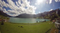 Archived image Webcam View to the Lake Resia 15:00