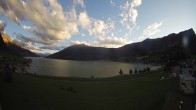 Archived image Webcam View to the Lake Resia 19:00